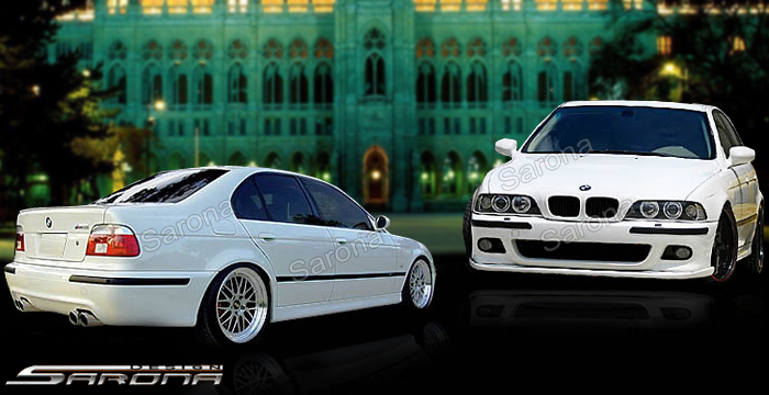 Custom BMW 5 Series Body Kit  Sedan (1997 - 2003) - $1490.00 (Manufacturer Sarona, Part #BM-061-KT)
